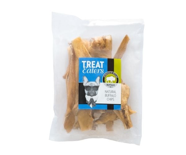 Treateaters Natural chips, Buffalo pannlappar 250 g