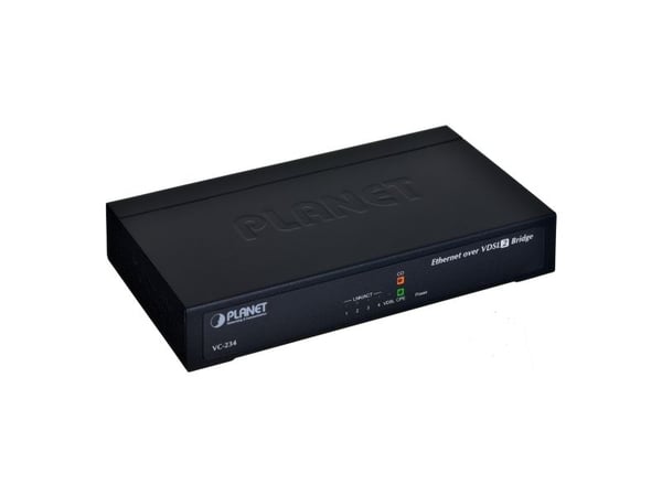 PLANET VC-234 - Router - DSL-modem 4-ports-switch
