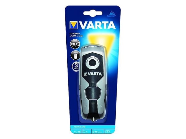 Varta Power Line Dynamo Light - Lommelykt - LED - hvitt lys