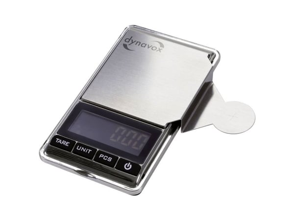 Dynavox TW-4, musta, Ruostumaton teräs, 200 g, 0,01 g, g, Painikkeet, AA