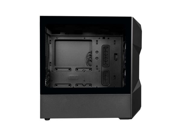 Cooler Master MasterBox TD300 MESH - Tower - micro ATX - sidepanel med vindu (herdet glass) - ingen strømforsyning (ATX) - svart - USB/lyd