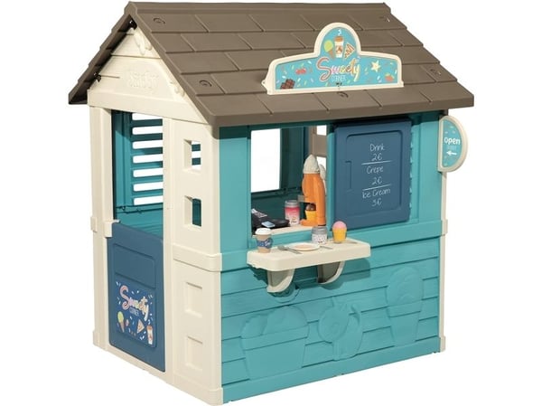 Smoby 7600810718, Golvstående lekstuga, 1 dörr/dörrar, Multifärg