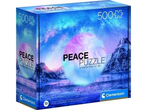 Clementoni Peace Collection 35116, 500 stk, Andet, 14 år