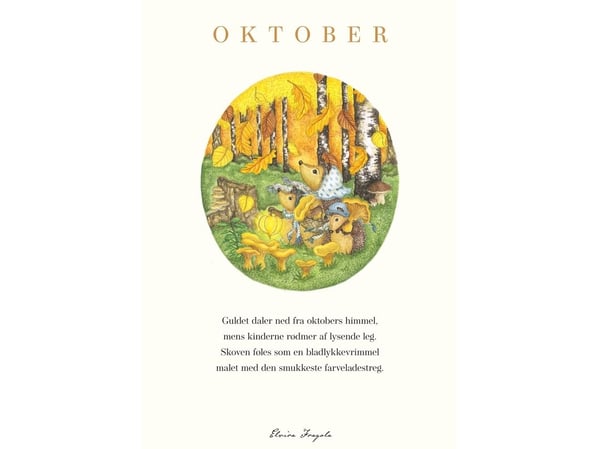 Oktober – Årets plakat | Elvira Fragola