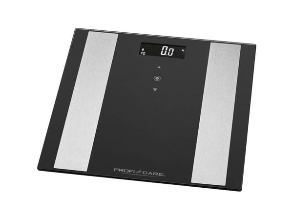 ProfiCare PC-PW 3007 FA, Sähkökäyttöinen henkilövaaka, 180 kg, 100 g, Musta, 5 kg, kg, lb, ST