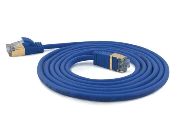 Wantec 7137, 10 m, Cat7, S/FTP (S-STP), RJ-45, RJ-45, Blå