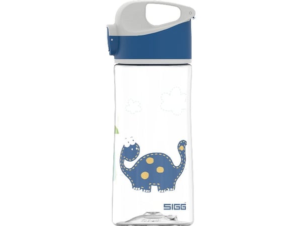 SIGG Miracle Dinosaur Friend, 450 ml, Daglig bruk, Blå, Gjennomsiktig, Hvit, Tritan, Barn, Bilde