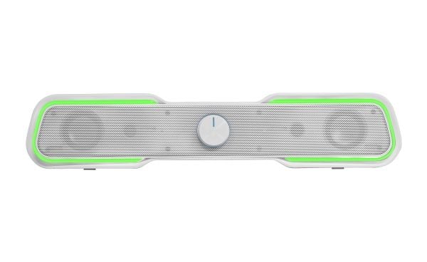 Mars Gaming MSBXW, 10 W, 10 W, Valkoinen, Langallinen & langaton, 435 mm, 85 mm
