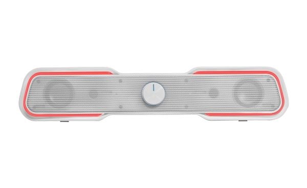 Mars Gaming MSBXW, 10 W, 10 W, Valkoinen, Langallinen & langaton, 435 mm, 85 mm