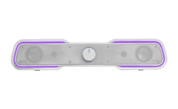 Mars Gaming MSBXW, 10 W, 10 W, Valkoinen, Langallinen & langaton, 435 mm, 85 mm