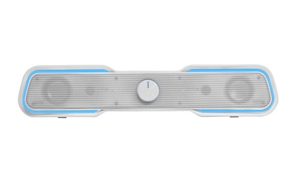 Mars Gaming MSBXW, 10 W, 10 W, Valkoinen, Langallinen & langaton, 435 mm, 85 mm