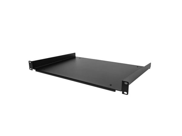 Startech 1U Fixed Server Rack Mount Shelf, 12in Deep Steel Universal Cantilever Tray for 19" AV/Data/Network Equipment Rack with Cage Nuts & Screws...