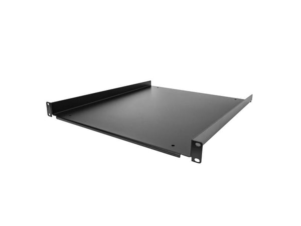 Startech 1U Fixed Server Rack Mount Shelf, 20in Deep Steel Universal Cantilever Tray for 19" AV/Data/Network Equipment Rack with Cage Nuts & Screws...