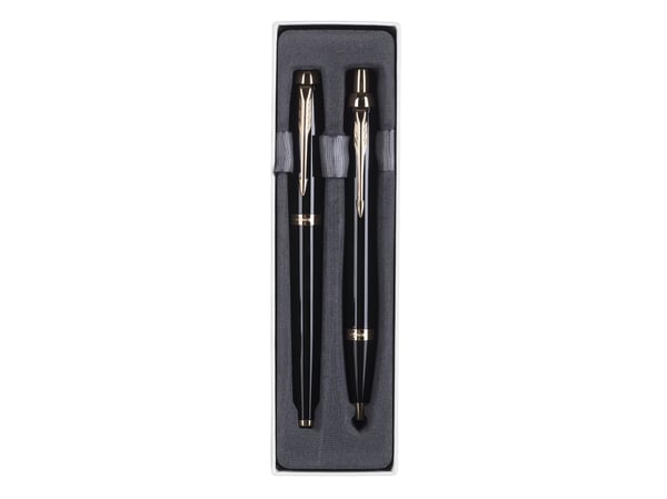 Parker Duo Set IM GT kuulakärkikynä + täytekynä musta/kultainen