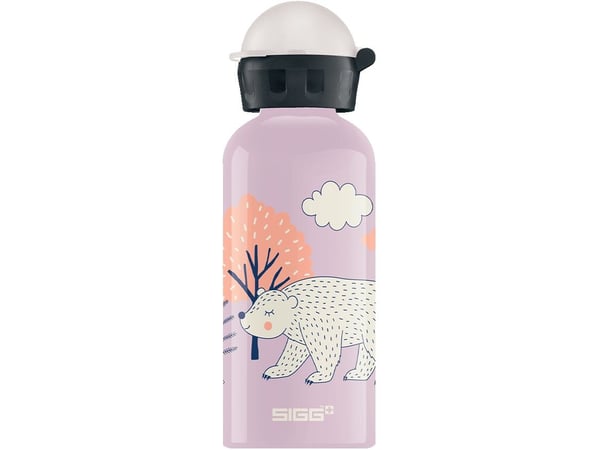 SIGG KBT Beary, 400 ml, Daglig bruk, Rosa, Aluminium, Barn, Bilde