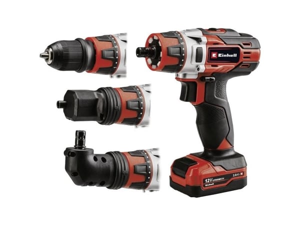 Einhell 4513595, Elektrisk skrutrekker, 12 V, Lithium-Ion (Li-Ion), 210 mm, 67 mm, 208 mm