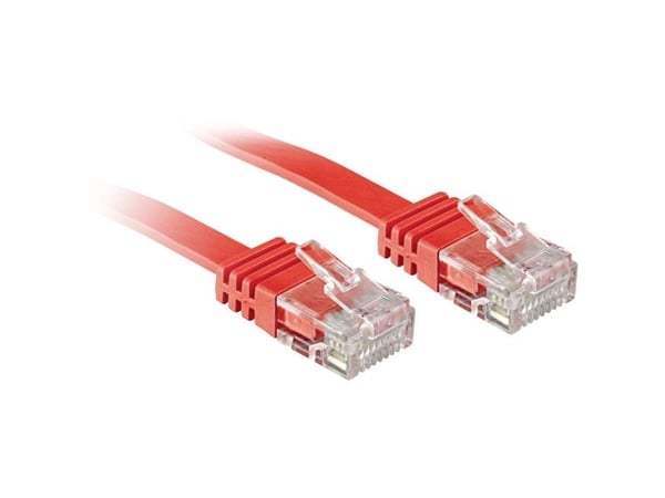Lindy 47512, 2 m, Cat6, U/UTP (UTP), RJ-45, RJ-45, Rød