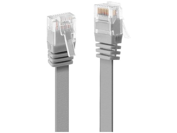 Lindy 47493, 3 m, Cat6, U/UTP (UTP), RJ-45, RJ-45, Grå