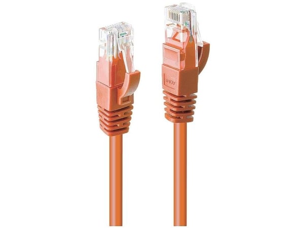 Lindy 48115, 30 m, Cat6, U/UTP (UTP), RJ-45, RJ-45, Oransje