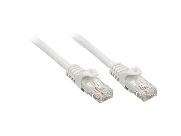 Lindy 48165, 5 m, Cat6, U/UTP (UTP), RJ-45, RJ-45, Grå