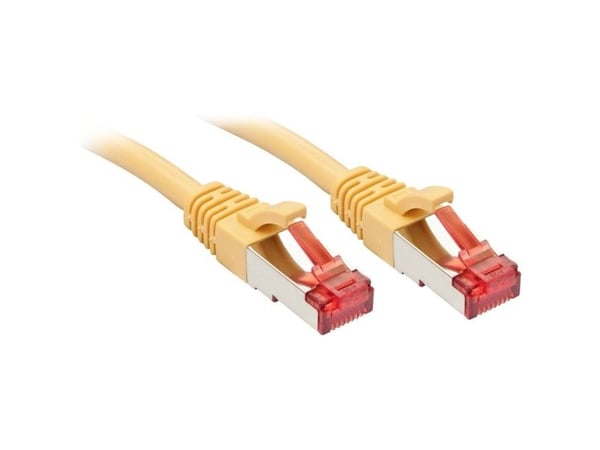 Lindy 47761, 0,5 m, Cat6, S/FTP (S-STP), RJ-45, RJ-45, Gult