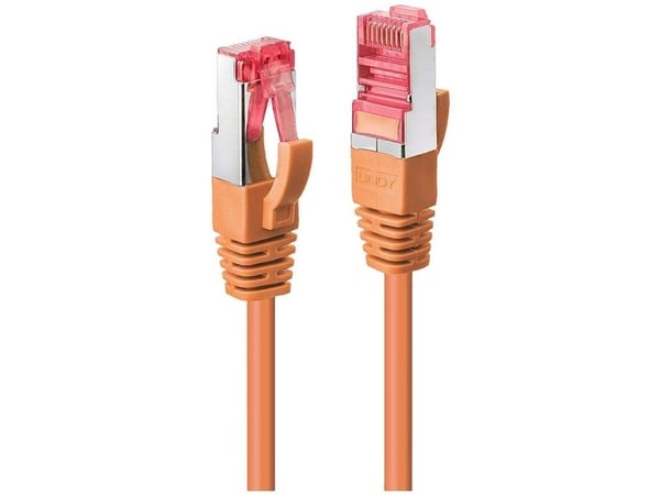 Lindy 47810, 3 m, Cat6, S/FTP (S-STP), RJ-45, RJ-45, Oransje