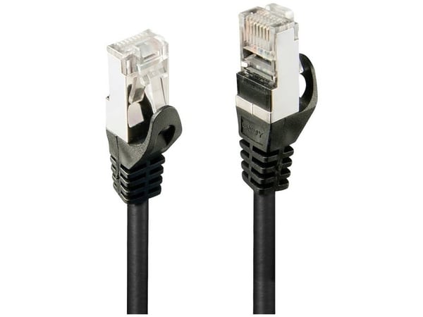 Lindy 48382, 2 m, Cat5e, F/UTP (FTP), RJ-45, RJ-45, Svart