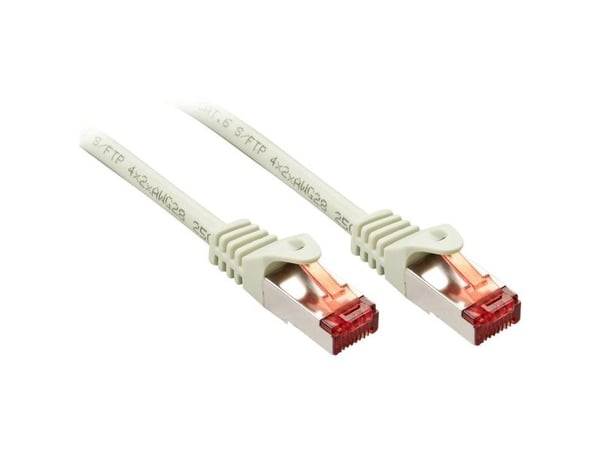 Lindy 47343, 0,3 m, Cat6, S/FTP (S-STP), RJ-45, RJ-45, Grå