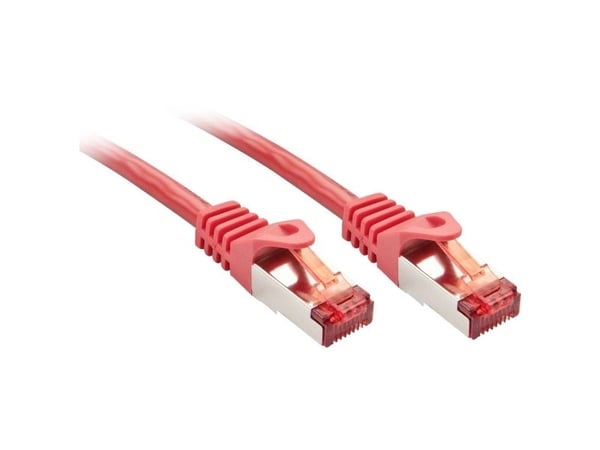 Lindy 47363, 1,5 m, Cat6, S/FTP (S-STP), RJ-45, RJ-45, Rød