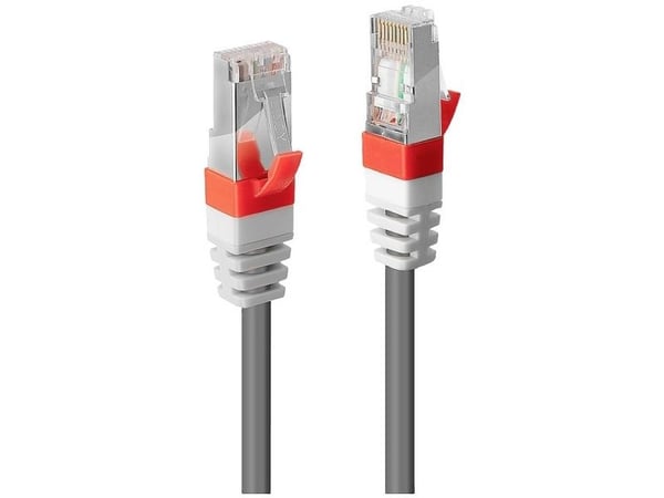 Lindy 45350, 0,3 m, Cat6a, S/FTP (S-STP), RJ-45, RJ-45, Grå