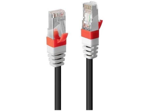 Lindy 45371, 30 m, Cat6a, S/FTP (S-STP), RJ-45, RJ-45, Svart