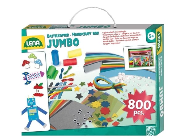 Lena SM42665, Pysselsett for barn, 5 år, Flerfarget