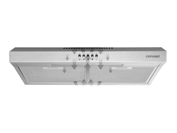 Concept OPP1260SS, 136 m³/t, Ducted/Resirkulerende, G, B, C, 60 dB