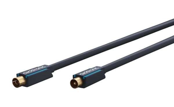 ClickTronic 20m Antenna Cable, 20 m, Coax M, Coax FM, Blå