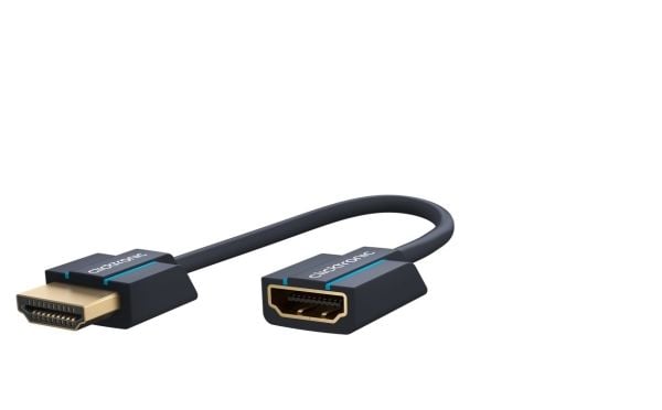 ClickTronic 70700, 0,1 m, HDMI Type A (Standard), HDMI Type A (Standard), 3D, 10,2 Gbit/s, Fiolett