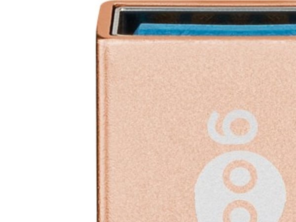 Goobay 56622, USB-C, USB-A, kultainen