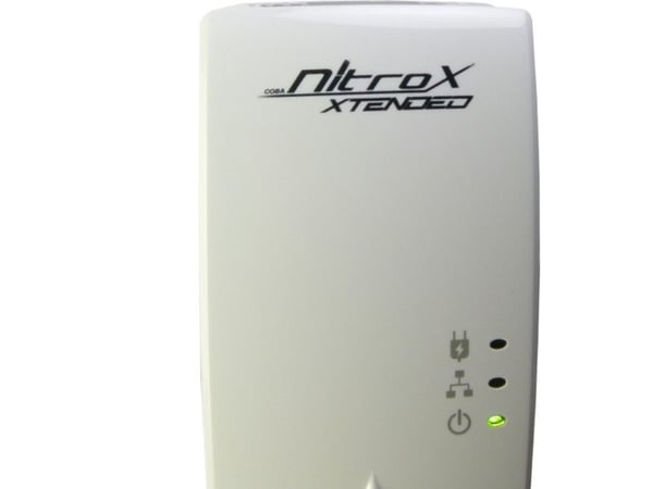 Inter-Tech PLA-200 PowerLAN Adapter - Strømlinjeadapter HomePlug AV (HPAV) - veggpluggbar