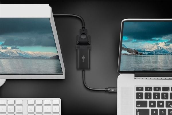 Goobay 51776, USB Type-C, 1920 x 1080 piksler