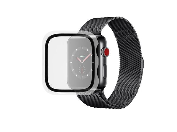 4smarts 456210, Overtrekk, Smartklokke, Gjennomsiktig, Apple, Watch Series 7 (45mm), Glass, Polykarbonat (PC)