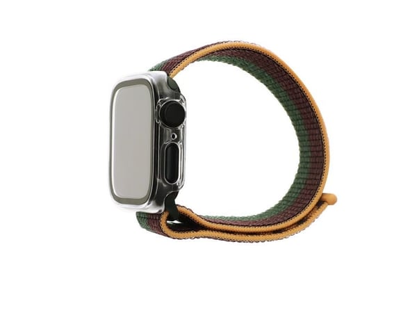4smarts 456211, Overtrekk, Smartklokke, Gjennomsiktig, Apple, Watch Series 7 (41mm), Glass, Polykarbonat (PC)