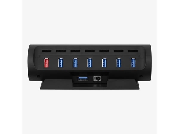 Streamplify HUB CTRL 7, USB 3.2 Gen 1 (3.1 Gen 1) Type-A, USB 3.2 Gen 1 (3.1 Gen 1) Type-A, Musta, USB, 24 W, 12 V