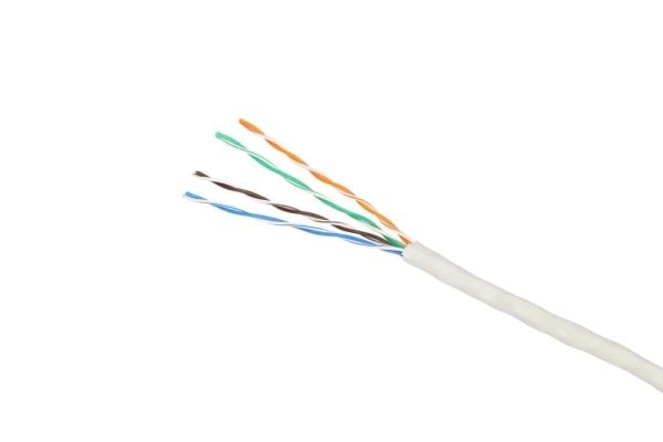 Extralink V2 - Samlet kabel - 5 mm - UTP - CAT 5e - innendørs, solide ledere - grå