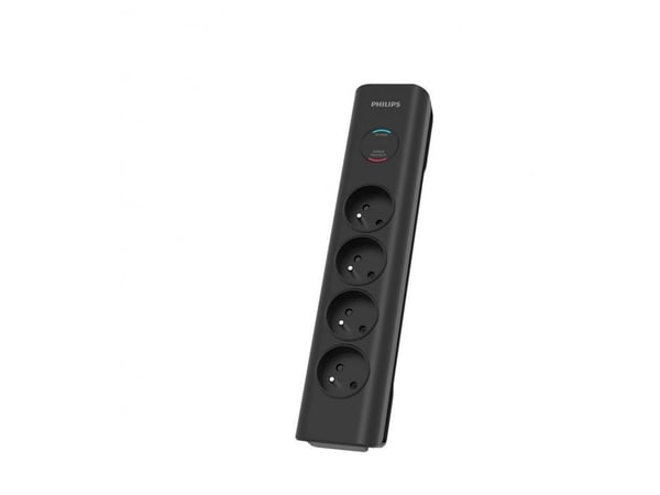 Overspenningsvern SPN7040BA/60 4 AC-uttak, 2m Sort