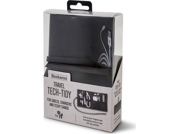 Bookaroo Travel Tech-Tidy reiseorganisator svart