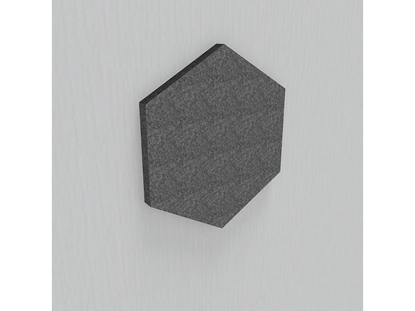 Lydabsorbent Honey EcoSUND, 600x520x40 mm Grå, uden tekstil