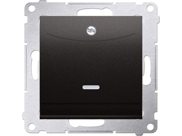 Kontakt-Simon DWH1.01/48, Plast, Antracit, IP20, 230 V, 10 A, 75 mm