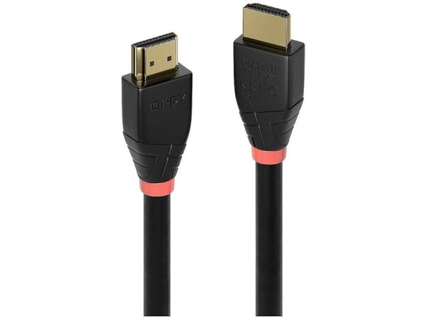 Lindy 41074, 25 m, HDMI Typ A (standard), HDMI Typ A (standard), 4096 x 2160 pixlar, Ljudreturkanal (ARC), Svart