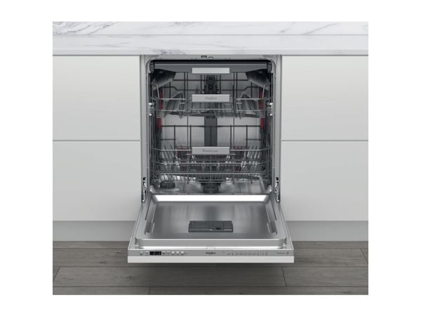 Whirlpool PowerClean WKCIO 3T133 PFE - Oppvaskmaskin - innebygd - Nisje - bredde: 60 cm - dybde: 56 cm - høyde: 82 cm - sølv