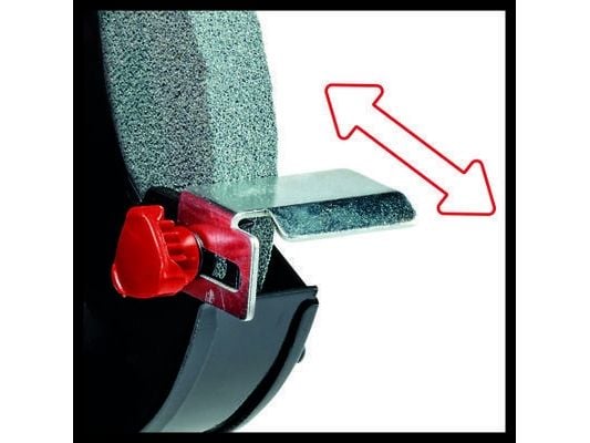 Einhell TC-WD 200/150, Sort, Rød, 2980 RPM, Vått slipehjul, Tørrkvernende hjul, 20 cm, 2 cm
