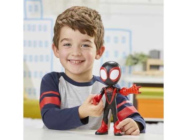 Marvel Spidey and His Amazing Friends Supersized Miles Morales: Spider-Man-actionfigur